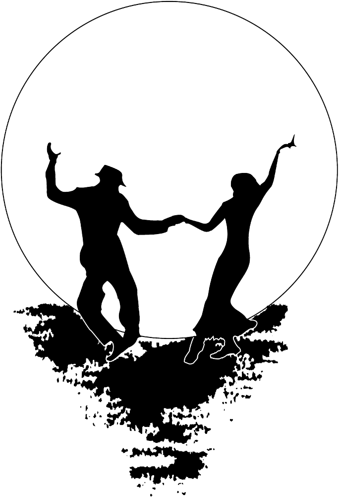 LogoTanzhausLaDanzaTanzpaarBlack